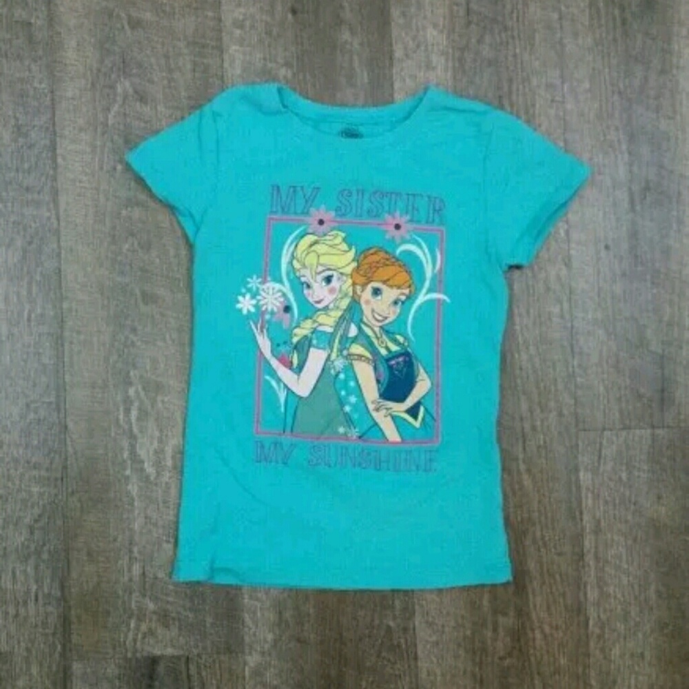 Disney Elsa Frozen T shirt 7/8